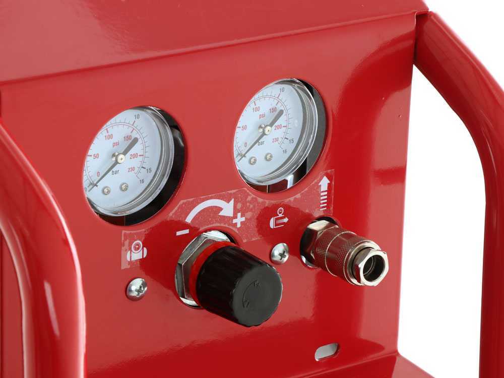 Bezolejový kompresor, velmi tichý - SILENT, kompaktní dílenský kompresor s 10l. tlakovou nádobou, výkon 230l./min., 9 bar, 230V, 2 Hp, 59dB., Magnum XS258 FIAC
